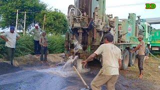 borewell  70 फीट पे पानी आया  from borewell  coconut water chekig  Radhika drilling