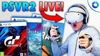  LIVE PSVR2 Gameplay - GT7 Kayak VR Mirage Horizon & More