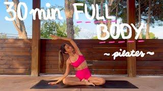 30MIN pilates workout  full body toning at-home workout no equipment  LIDIAVMERA