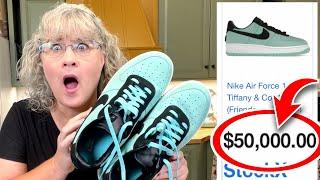 Jaw-dropping $15000 Tiffany Nike Shoe Haul - Tiffany And Co Nike Air Force 1