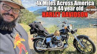 4000 Miles across America on a Harley Shovelhead  Ultimate Vintage Motorcycle Trip ep2