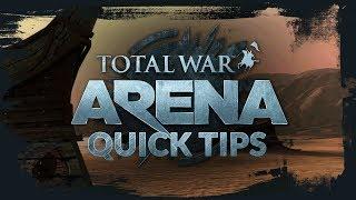 Total War ARENA - How to Play Quick Tips  Crash Course