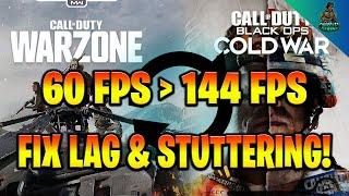 *NEW* FIX STUTTERING AND LOW FPS IN WARZONE AND COLDWAR BEST SETTINGS AND OPTIMISATION AMD 5700XT