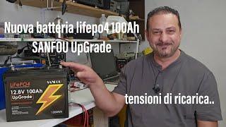 NUOVA  batteria Sanfou 128V 100Ah UpGrade