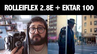 SHOOT FILM Rolleiflex 2.8e + ektar 100