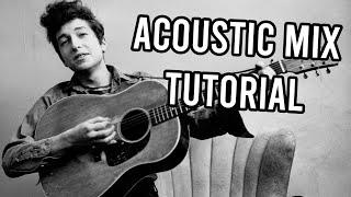 How To Mix A Singer-Songwriter Acoustic Guitar Song  Live Logic Pro Mix