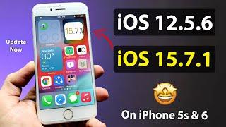 Update iOS 12.5.6 to iOS 15.7.1 - Install iOS 15.7.1 Update on iPhone 6 5s 6+