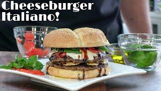 Cheeseburger Italiano Recipe  Italian Cheeseburger  How to Make a Cheeseburger  Ballistic BBQ