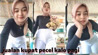 Jualan Live Pecel Kupat Lepet Yg Jual Gak Bikin Sepet