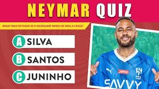 Neymar Quiz How Well Do You Know Neymar jr