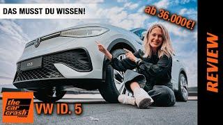 VW ID.5 im Test 2022 Volkswagens erstes Elektro SUV-Coupé ab 36.000€ Review  Reichweite  Laden