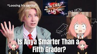 Is Anya Smarter Than a Fifth Grader??  Spy x Family Cosplay Skit