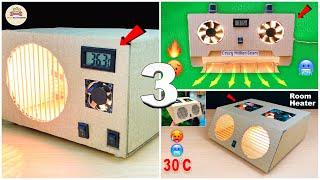 3 Homemade Powerful Room Heater For Science Project
