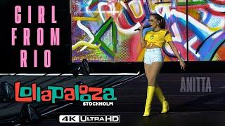 4K Ultra HD Anitta - Girl From Rio  Lollapalooza Stockholm 2022