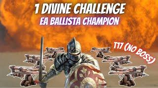 EA Ballista Champion - 1 Div 165c Challenge  PoE 3.25 Settlers