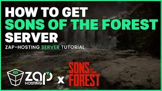 Setup Sons Of The Forest Server IN ONE MINUTE  WORKING 2023