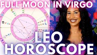 Leo Horoscope for the Full Moon in Virgo 