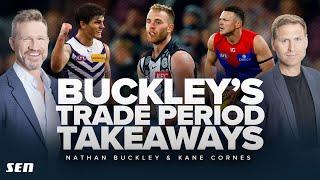 Buckley and Cornes go HEAD-TO-HEAD on the developing trade period stories - SEN