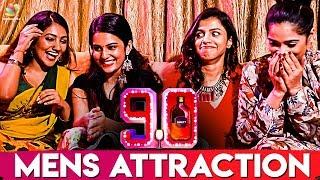 What Attracts Men To Women ?  90ML Girls Reveals  Team Interview  Oviya