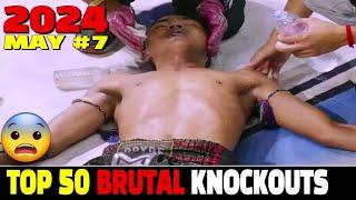 Top 50 Brutal Knockouts in MAY 2024 #7 MMA•Muay Thai•Kickboxing•Boxing