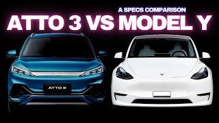 Head-to-Head BYD Atto 3 vs. Tesla Model Y