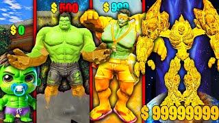 Upgrading Hulk To GOD GOLD HULK In GTA 5