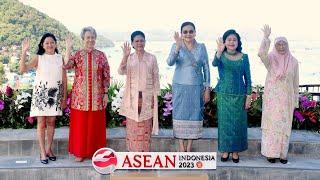 Ibu Iriana Ajak Para Pendamping Pemimpin ASEAN Kunjungi Puncak Waringin Labuan Bajo 10 Mei 2023