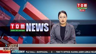 LIVE  TOM TV 800 PM MANIPURI NEWS 02 SEP 2024