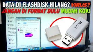 Data di Flasdisk Hilang atau Tidak Terbaca? Padahal Kapasitas Ada Ini Solusi Jitunya