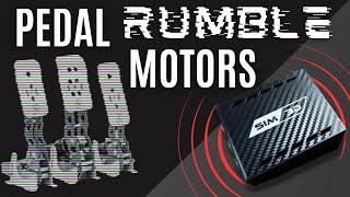 You NEED these RUMBLE MOTORS for your SIM RACING Pedals