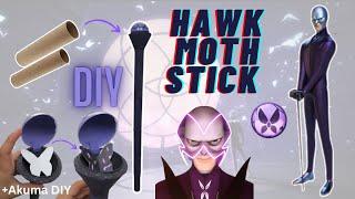Hawk Moth stick DIY  Butterly Miraculous weapongadget tutorial  Kwami Nooro  Maks Team Diy-2023