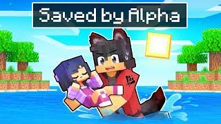 Saved By The ALPHA Wolf In Minecraft