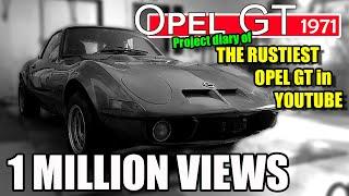 1 MILLION VIEWS in the project. OPEL GT 1971