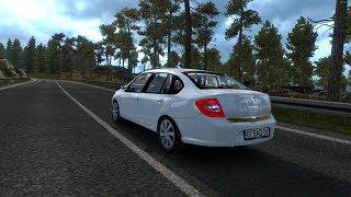 Euro Truck Simulator 2 ETS 2 Renault Symbol 2009 TrackIR 4 Pro 1080P