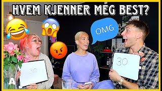 *TAPER FÅR STRAFF* Hvor mye tjener jeg sexpartnere ++ Hvem Kjenner Meg Best? Med Lars & Kristjana