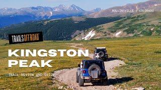 Kingston Peak Must-Do 4WD Trail in Colorado