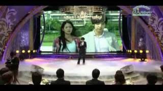 Lee Seung Gi - Shin Min Ah.MGIG Hoi Couple@2010 SBS Drama Awards.101231