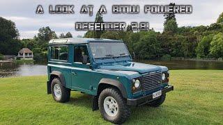 A Look at a Rare BMW Powered Defender 2.8i 90 and the Restoration