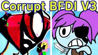 Friday Night Funkin Battle for Corrupted Island 3.0 DEMO Learn With Pibby x FNF Mod BFDI Glitch