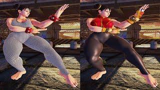 STREET FIGHTER V - MODS - CHUN-LI *BAREFOOT NOSTALGIA* PC ONLY