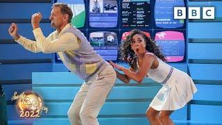 Tony Adams & Katya Jones Cha Cha Cha to Grandstand Theme Tune by Keith Mansfield  BBC Strictly 2022