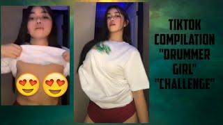 Tiktok Compilation  Drummer Girl Challenges  Streamers News Tv