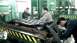 Процесс создания резиновой гусеницы Yaxol rubber track creation