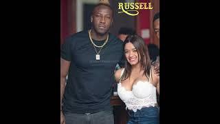 cute wife of andre russell is  whatsaap video #cricket #Shots