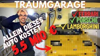 Geheime Traumgarage mit Ferrari Porsche Lamborghini  Einzelstück für 55 Mio €  Hamid Mossadegh