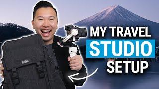 Whats in my TRAVEL CAMERA BAG? Mobile Studio Tour Edition 2023