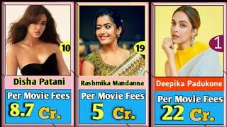 Highest Paid Actress in 2024 । #actress #bollywood #southactresses