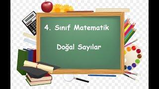 4. Sınıf Matematik Doğal Sayılar