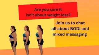 BODi Partner Kat trying to convince us that it isnt about weight loss