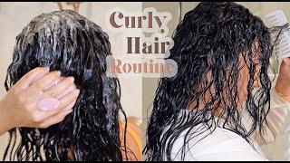 Beginners Curly Hair Routine starting my curly journey
